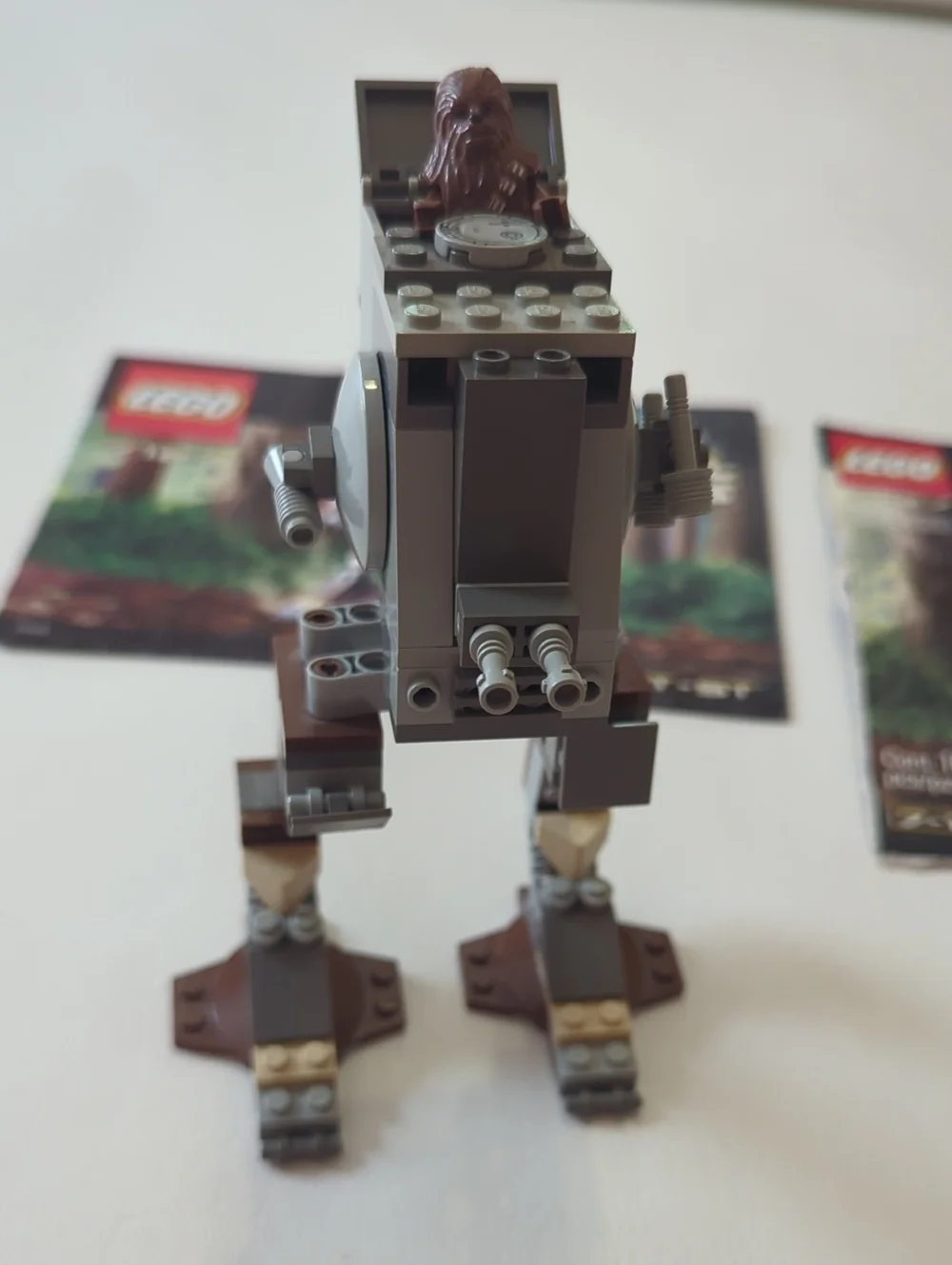 Vintage Star Wars Lego Set 7127 Imperial AT-ST Chewbacca Minifigure 2001 Manual